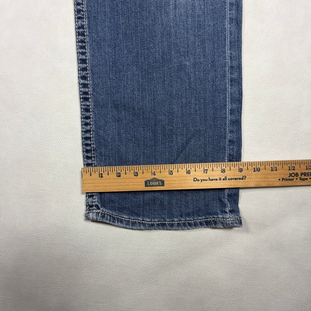 BKE Jake Mens Straight Leg Jeans Blue Medium Wash Stretch Denim 38S 38x28 - Picture 6 of 13